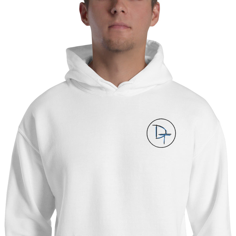 Unisex Classic Logo Hoodie White