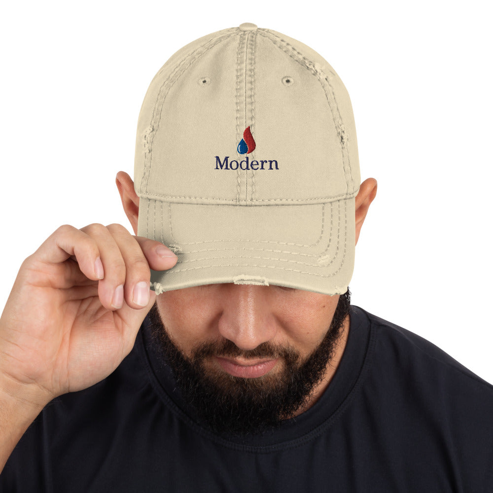 Modern Distressed Dad Hat